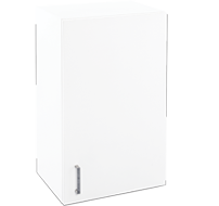 450mm white laundry cupboard - wall